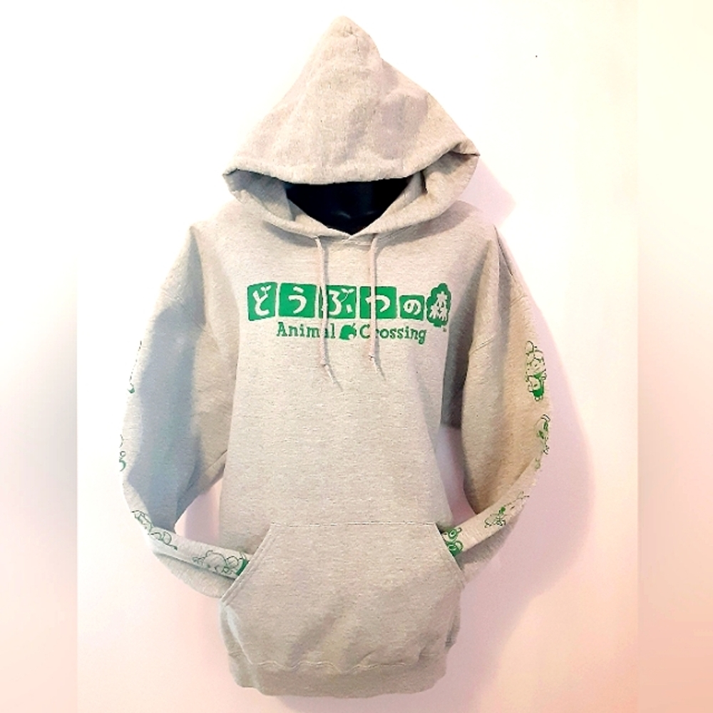 Animal Crossing Grey Hoodie NWT